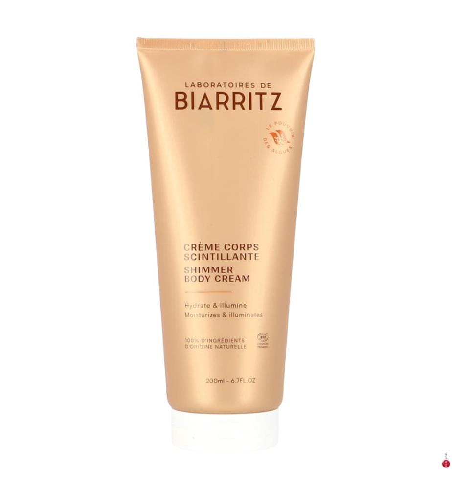 Schimmernde Bio-Körpercreme - 200 ml