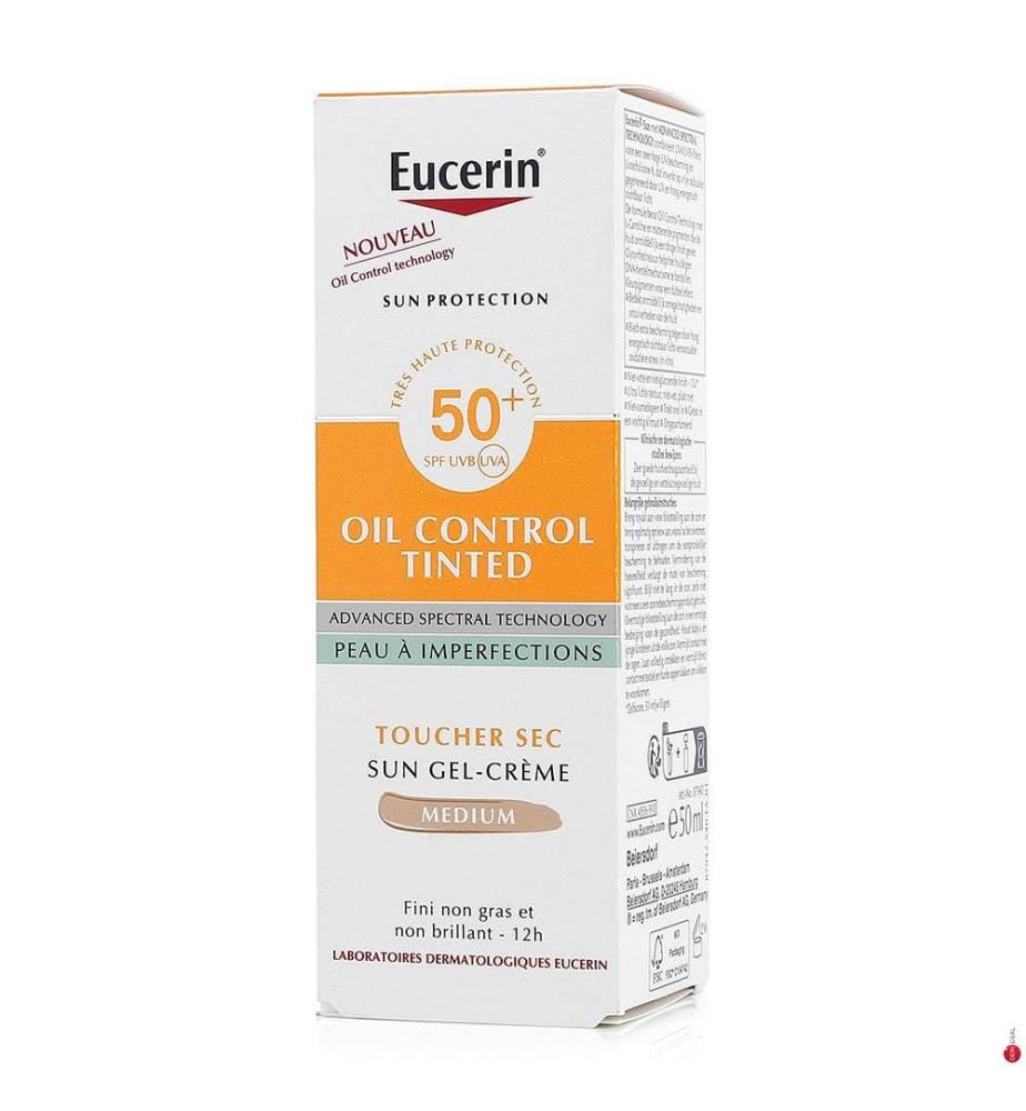 Sun Protection Oil Control Medium Tinted Cream-Gel SPF50 - 50 ml