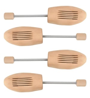Schuhspanner 2 Paar EU 43-46 Massivholz Lotus