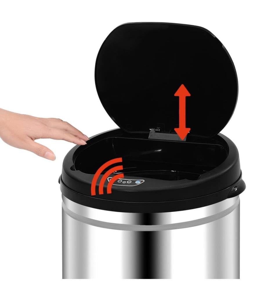 Automatischer Sensor-Mülleimer 30 L Edelstahl