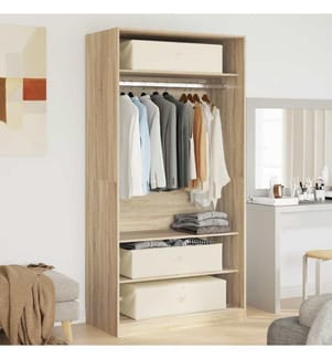Aufbewahrungsboxen 2 Stk. Stoff 43x34x23 cm Creme