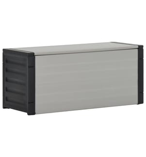 Mülltonnenbox Grau 85x34x40 cm