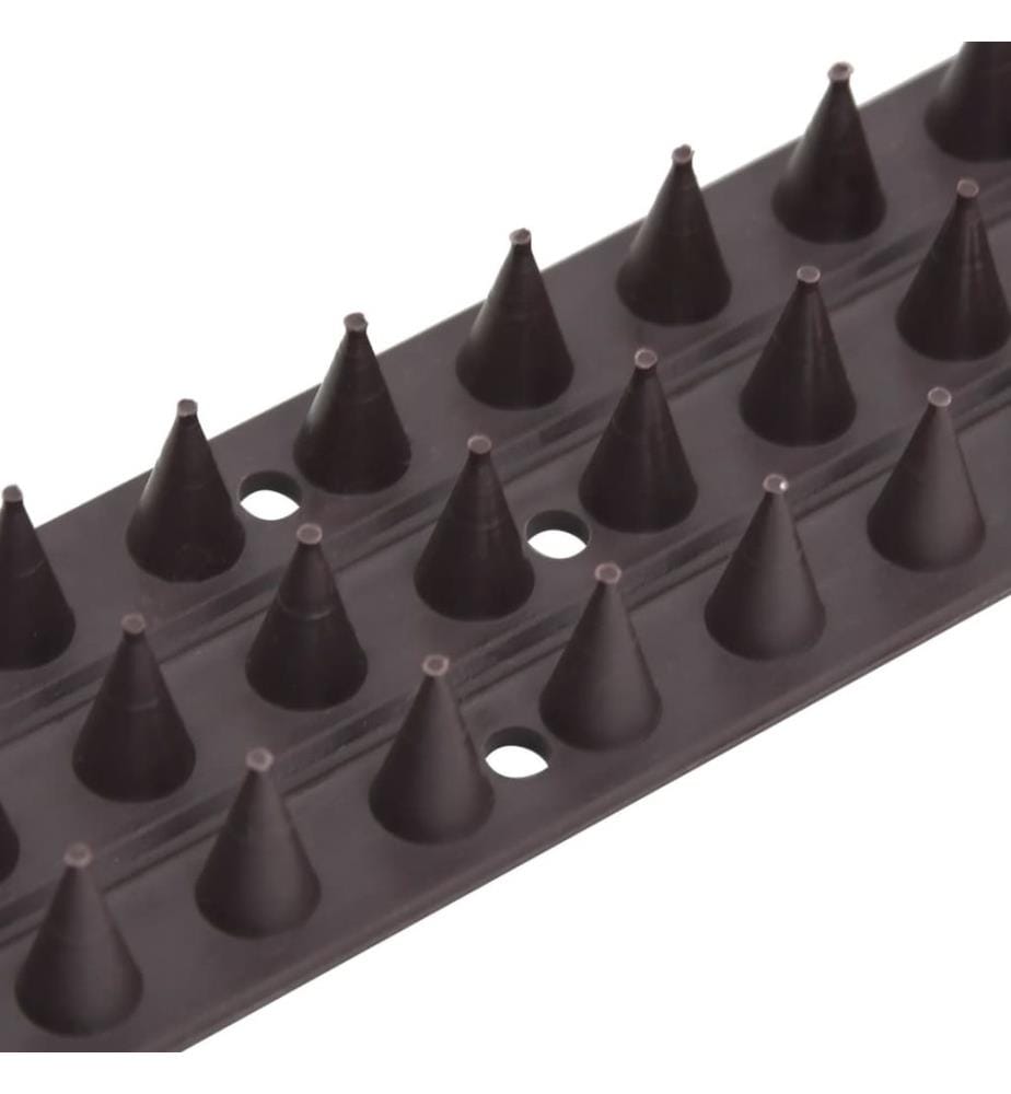 20 x Vogelabwehr-Spikes 49 x 4,5 x 1,7 cm