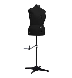 Schneiderpuppe Verstellbar Weiblich Schwarz L Grösse 44-50
