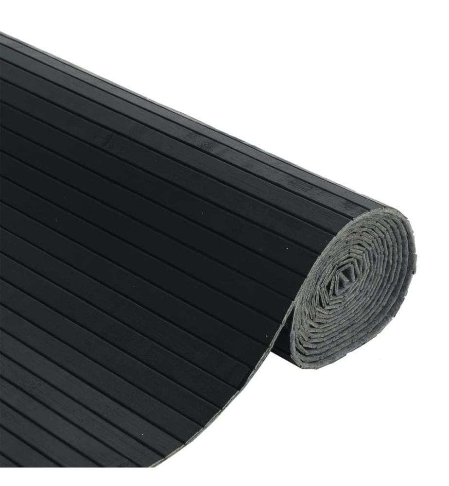 Cloison de séparation noir largeur 250 cm hauteur 165 cm bambou