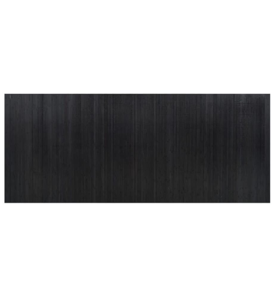 Cloison de séparation noir largeur 400 cm hauteur 165 cm bambou
