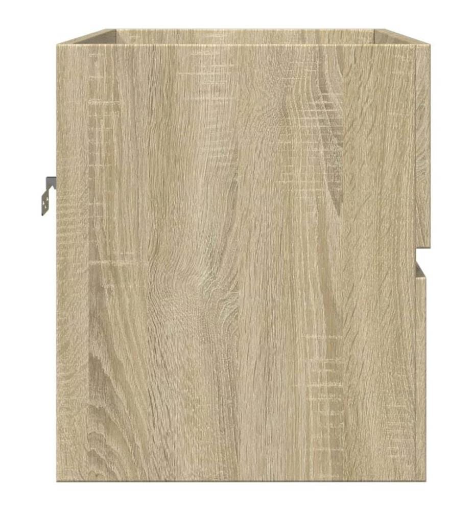 Armoire d'évier Chêne sonoma 60x38,5x45 cm Aggloméré
