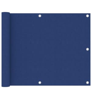 Balkon-Sichtschutz Blau 75x600 cm Oxford-Gewebe
