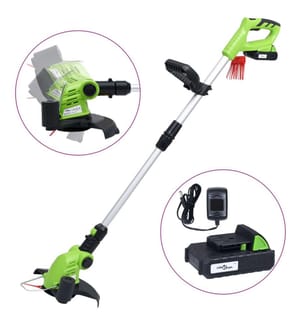Teleskop-Rasentrimmer mit Akkupack 20 V 1500 mAh Li-Ionen