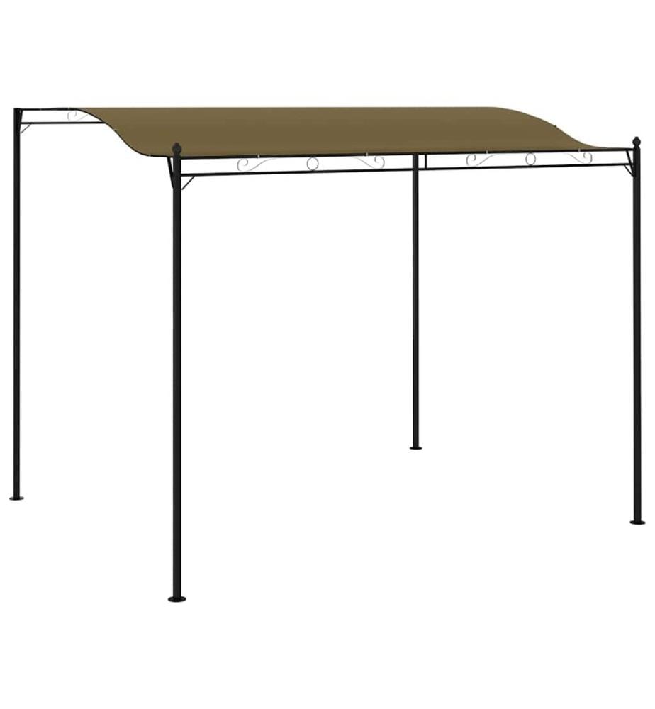 Pavillon 3x2,4 m Taupe 180 g/m²