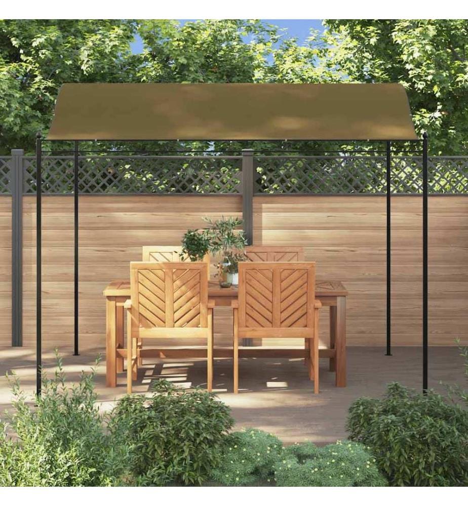 Pavillon 3x2,4 m Taupe 180 g/m²