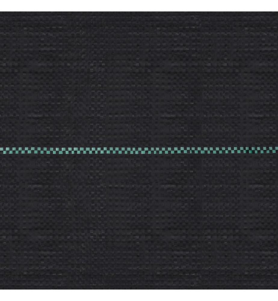 Unkrautfolie Schwarz 1x100 m PP