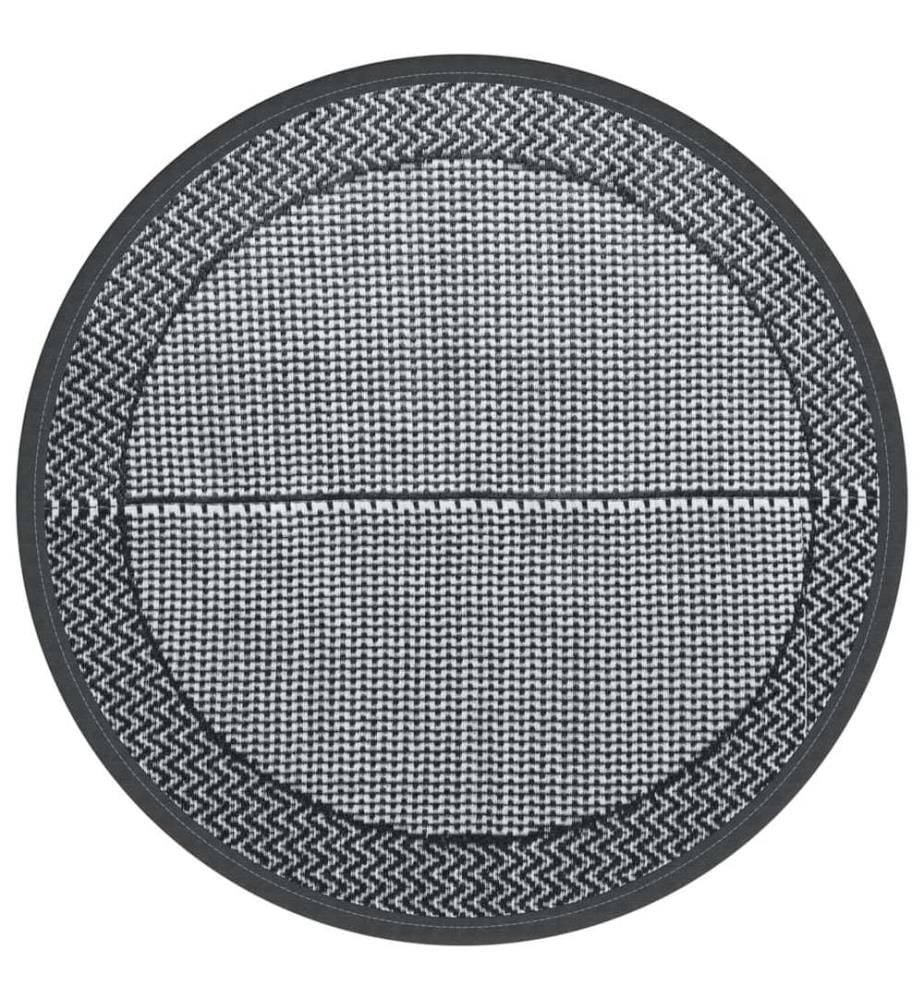Outdoor-Teppich ARAKIL Grau Ø200 cm PP
