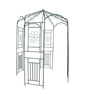 Rosenpavillon 250 cm Dunkelgrün