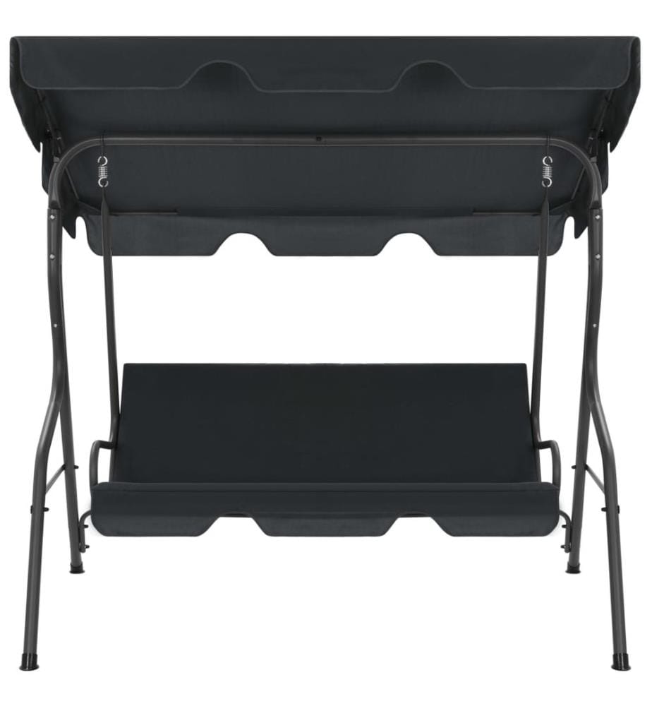 Hollywoodschaukel Anthrazit 170×110×153 cm