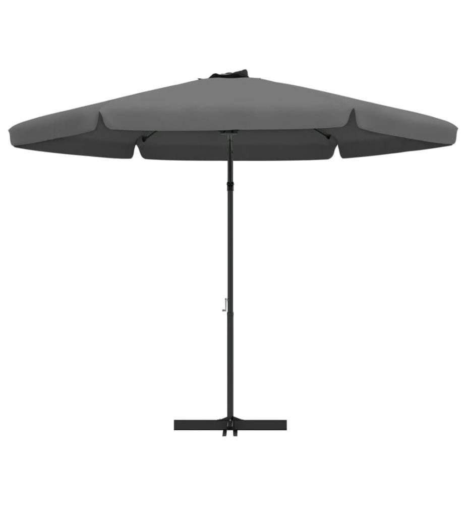Sonnenschirm mit Stahlmast 300 cm Anthrazit