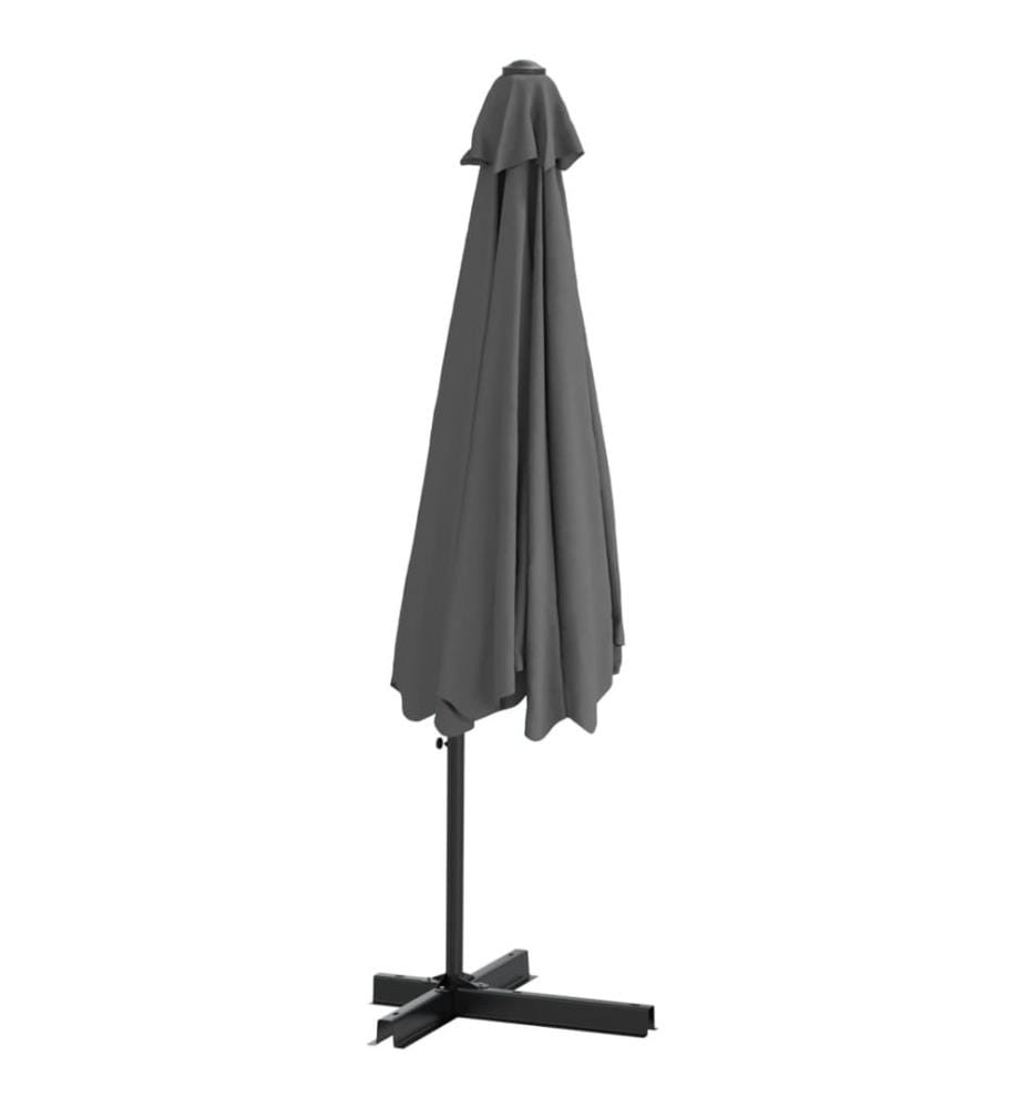 Sonnenschirm mit Stahlmast 300 cm Anthrazit