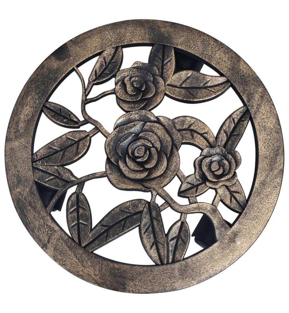 Pflanzenroller 6 Stk. Bronze 30 cm Kunststoff