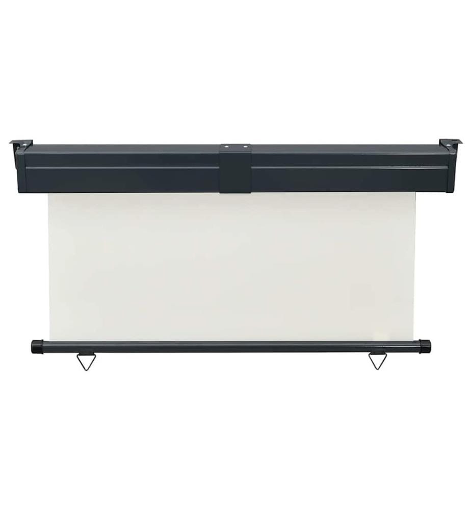 Balkon-Seitenmarkise 145x250 cm Creme