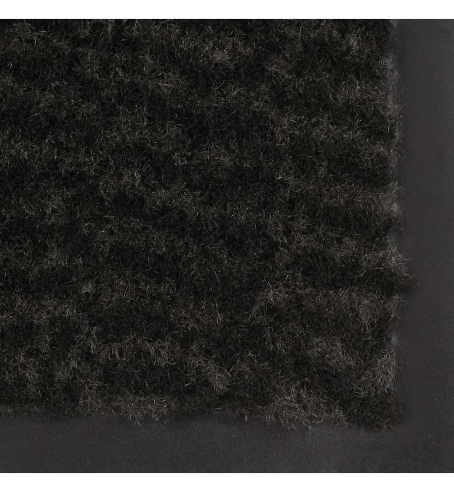 Paillasson rectangulaire 40 x 60 cm Noir