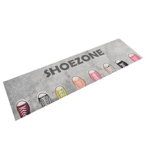 Küchenteppich Waschbar Shoezone 45x150 cm Samt