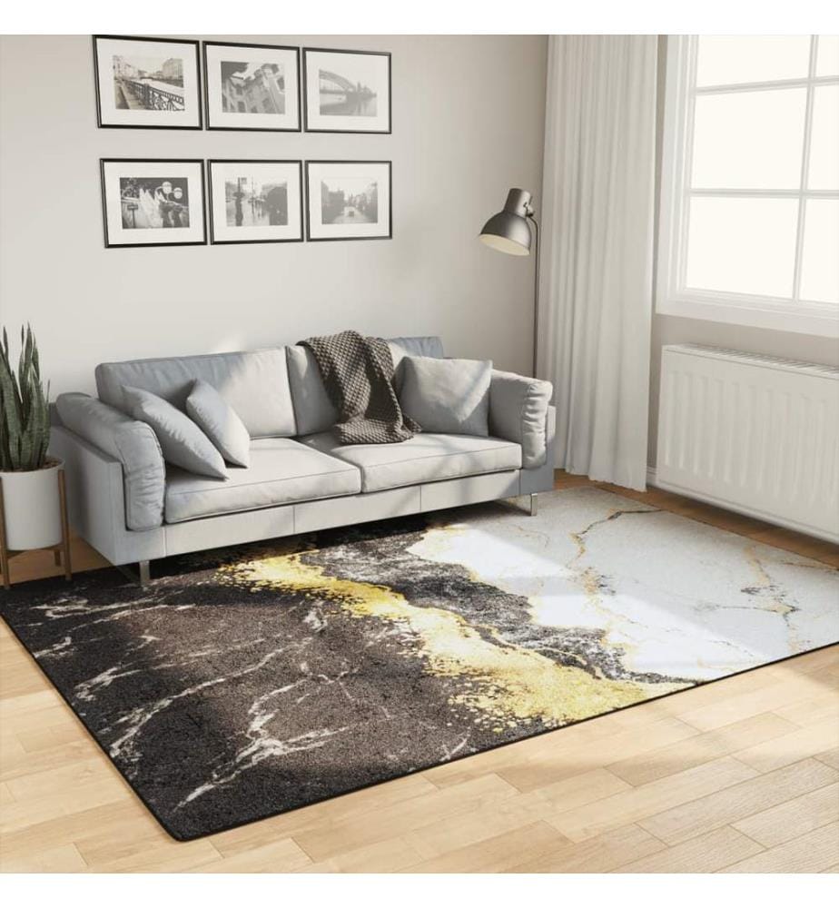 Teppich Waschbar Mehrfarbig 160x230 cm Rutschfest