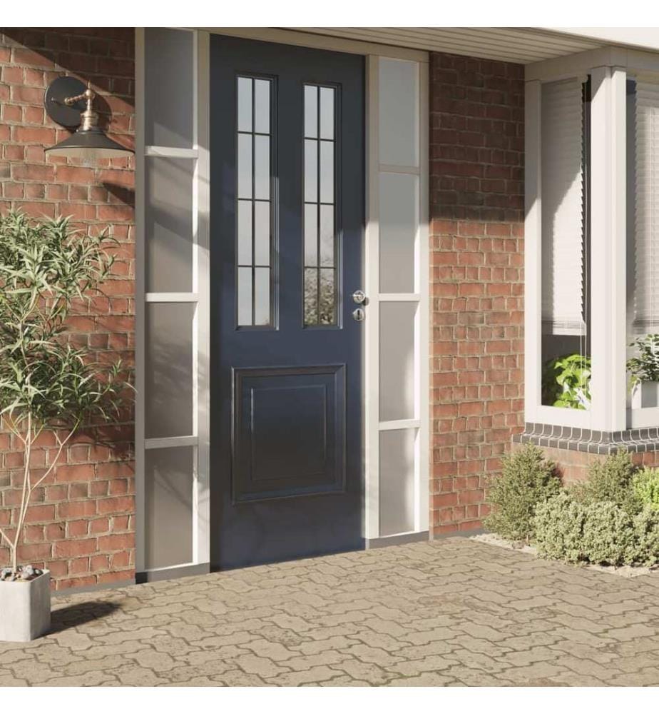 Fensterfolie Statisch Matt Grau 45x2000 cm PVC