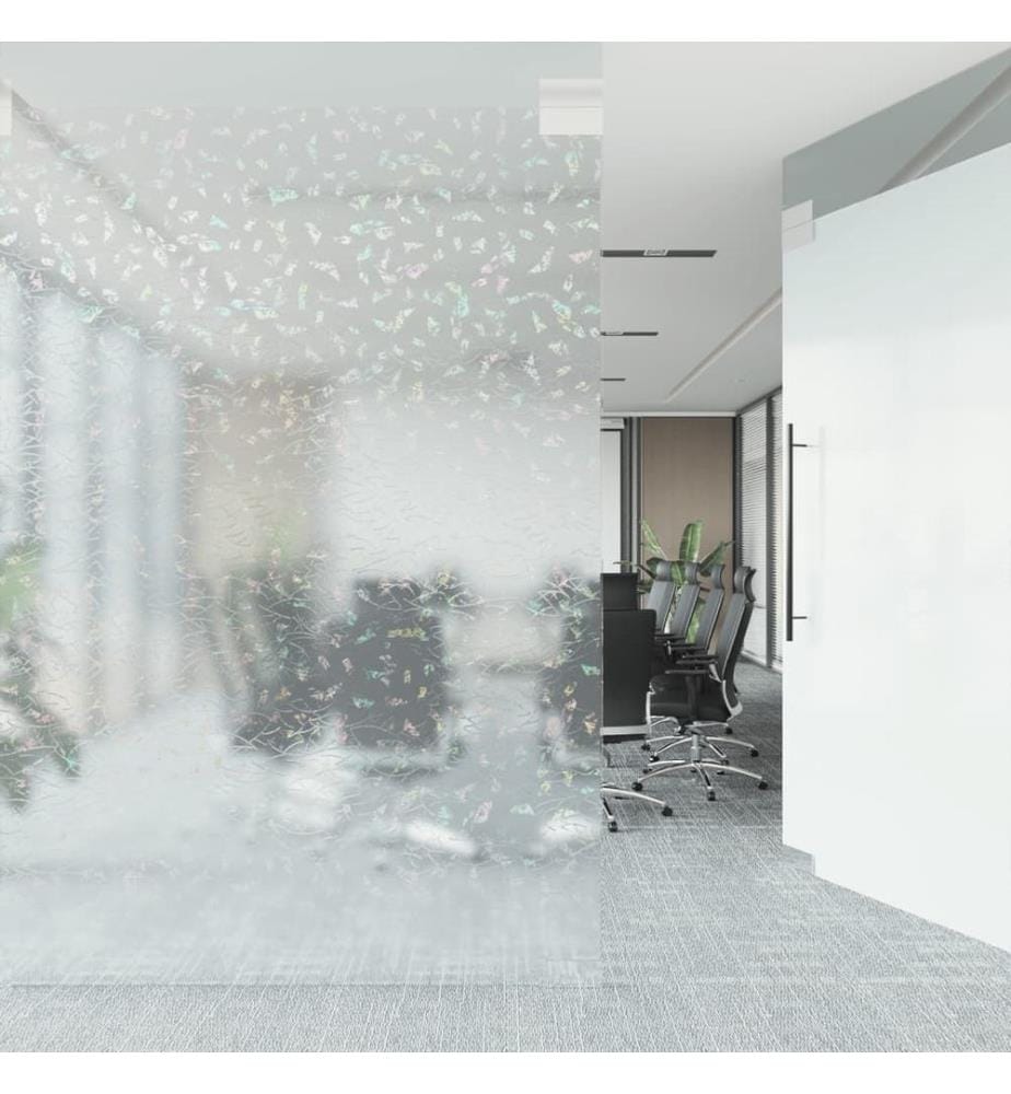 Fensterfolie Matt 3D Regenbogen-Muster 45x2000 cm PVC