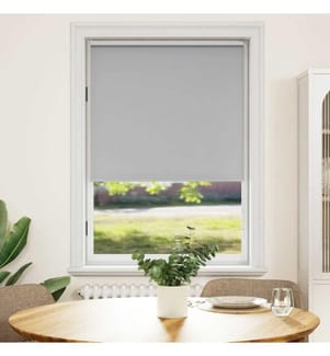 Verdunkelungsrollo 84,4 x 175 cm, Stoffbreite 80 cm, grau