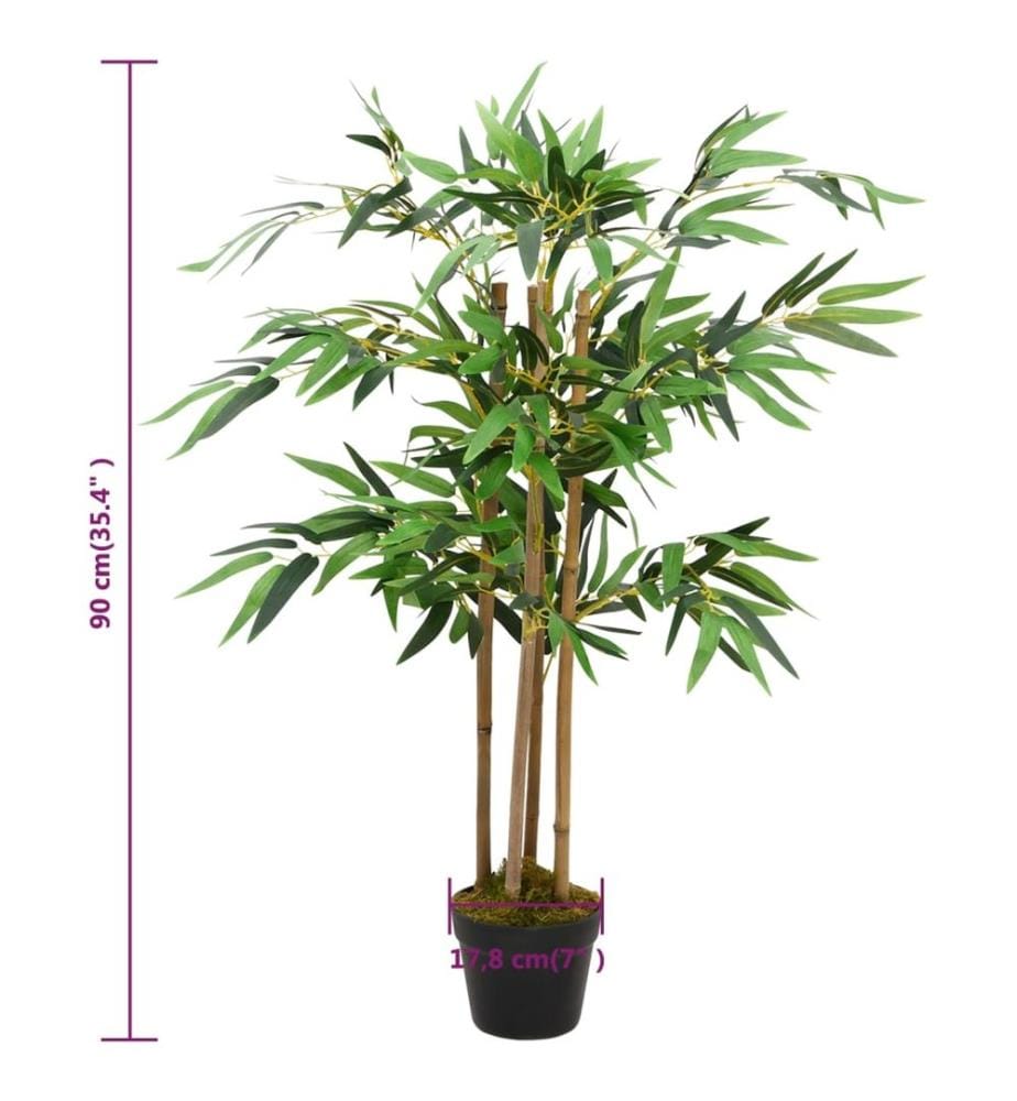 Künstlicher Bambus Twiggy mit Topf 90 cm