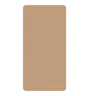 Teppich Jute mit Latexrücken 80x160 cm Natur