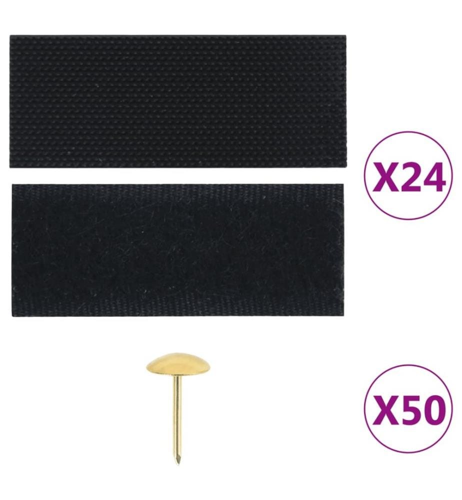 Fliegengitter-Türvorhänge 2 Stk. Magnet Schwarz 210x90 cm