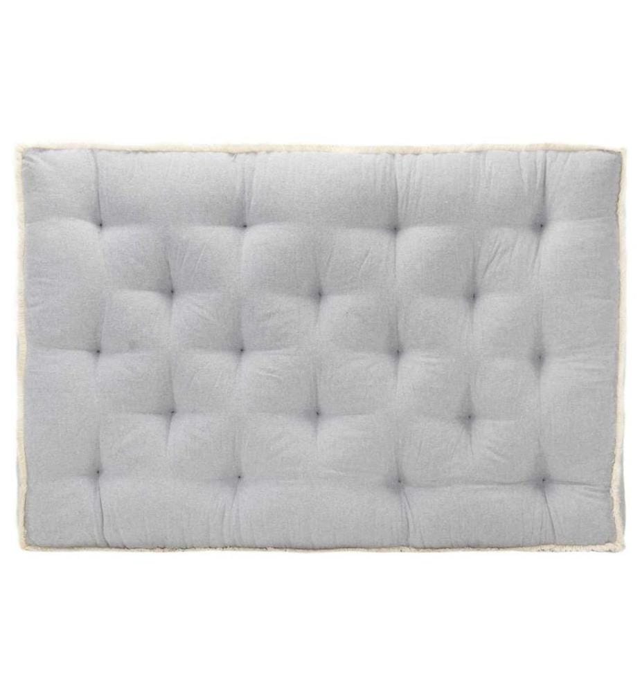 Coussin de canapé palette Gris 120x80x10 cm