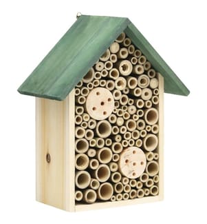 Insektenhotels 2 Stk. 23x14x29 cm Massivholz Tanne