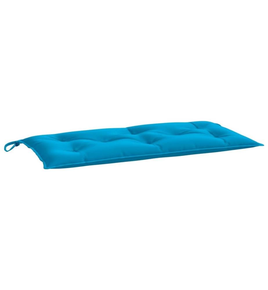 Gartenbank-Auflage Hellblau 100x50x7 cm Oxford-Gewebe