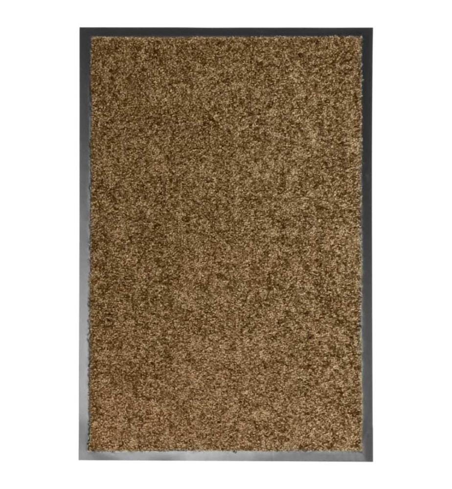 Fussmatte Waschbar Braun 40x60 cm