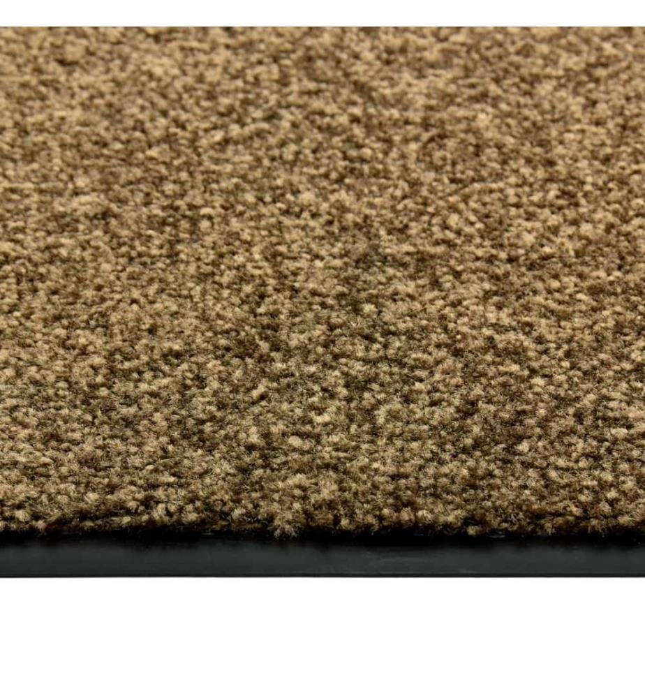 Fussmatte Waschbar Braun 40x60 cm