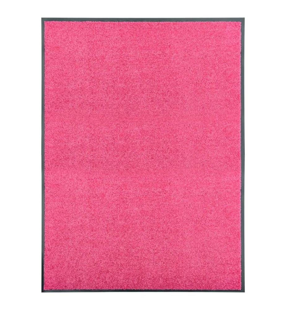 Fussmatte Waschbar Rosa 90x120 cm