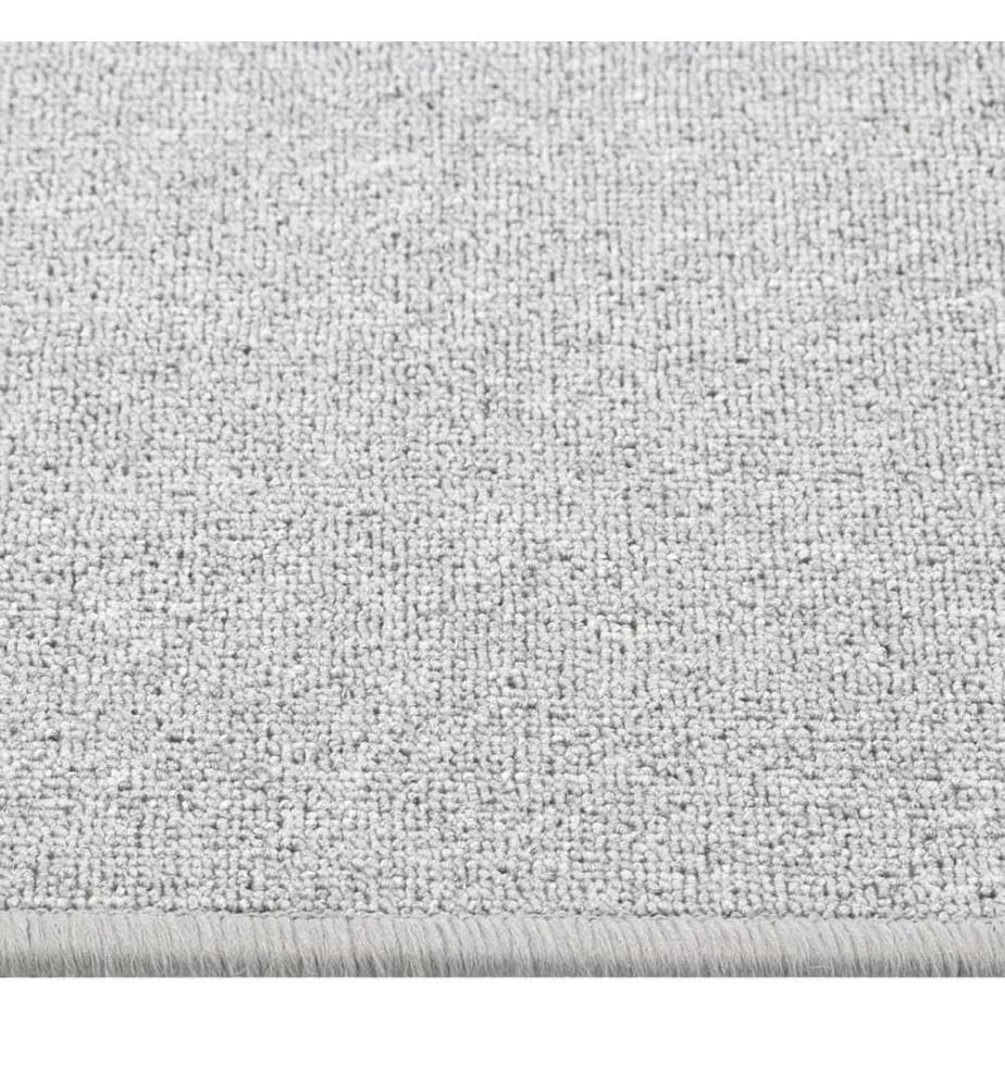 Teppichläufer Hellgrau 80x200 cm