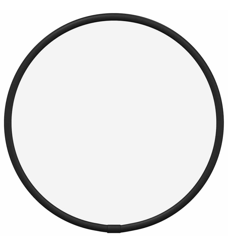 Miroir mural Noir Ø 20 cm Rond