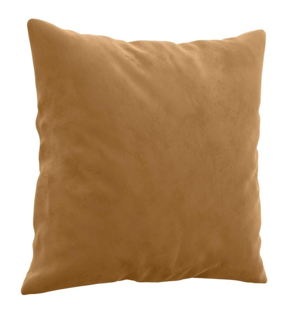 Coussins décoratifs lot de 2 Marron 40x40 cm Velours