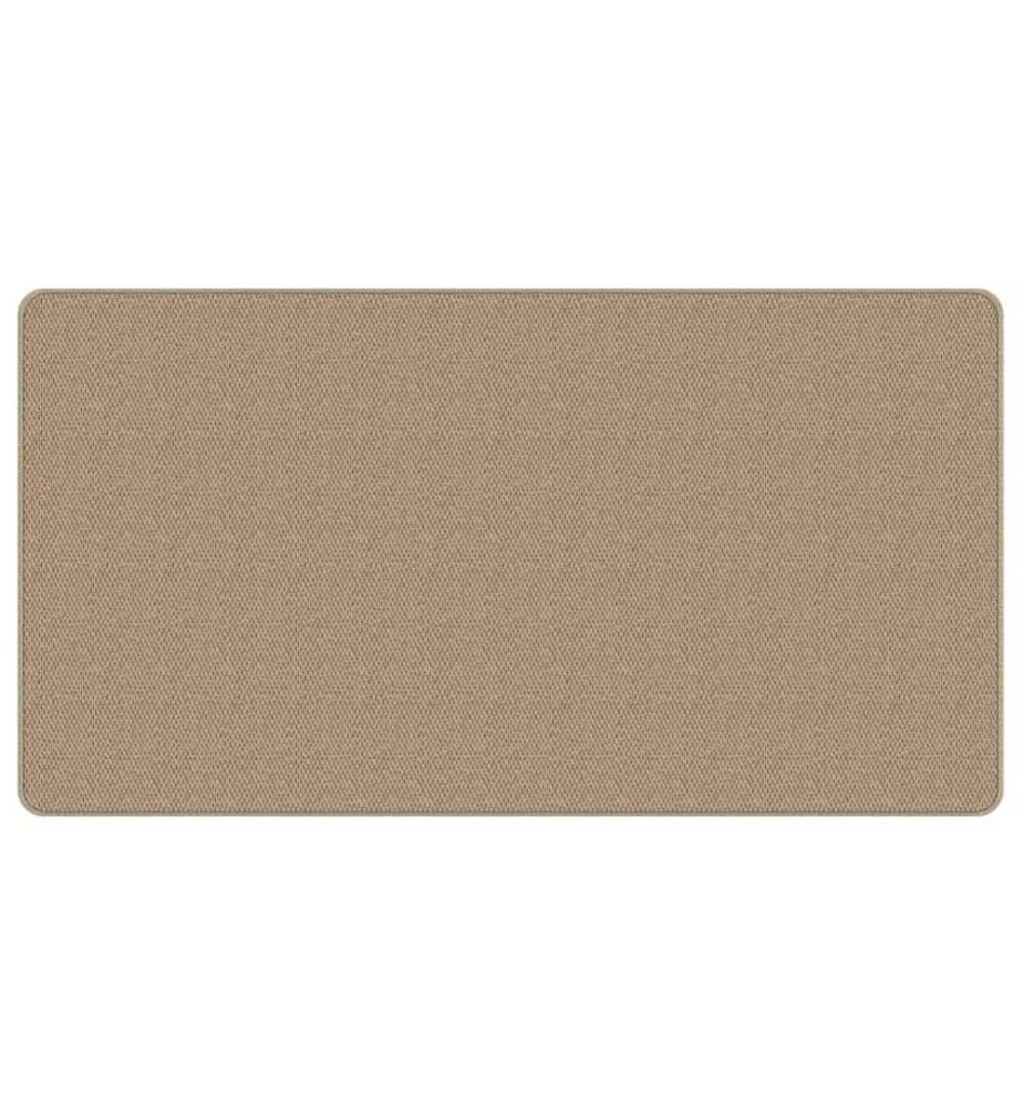 Tapis de couloir aspect sisal sable 80x150 cm