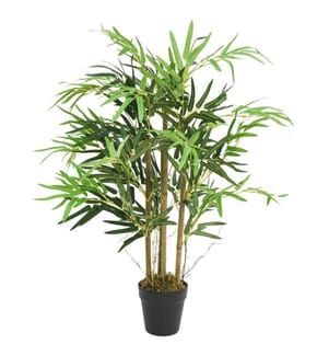 Bambou artificiel 500 feuilles 80 cm vert