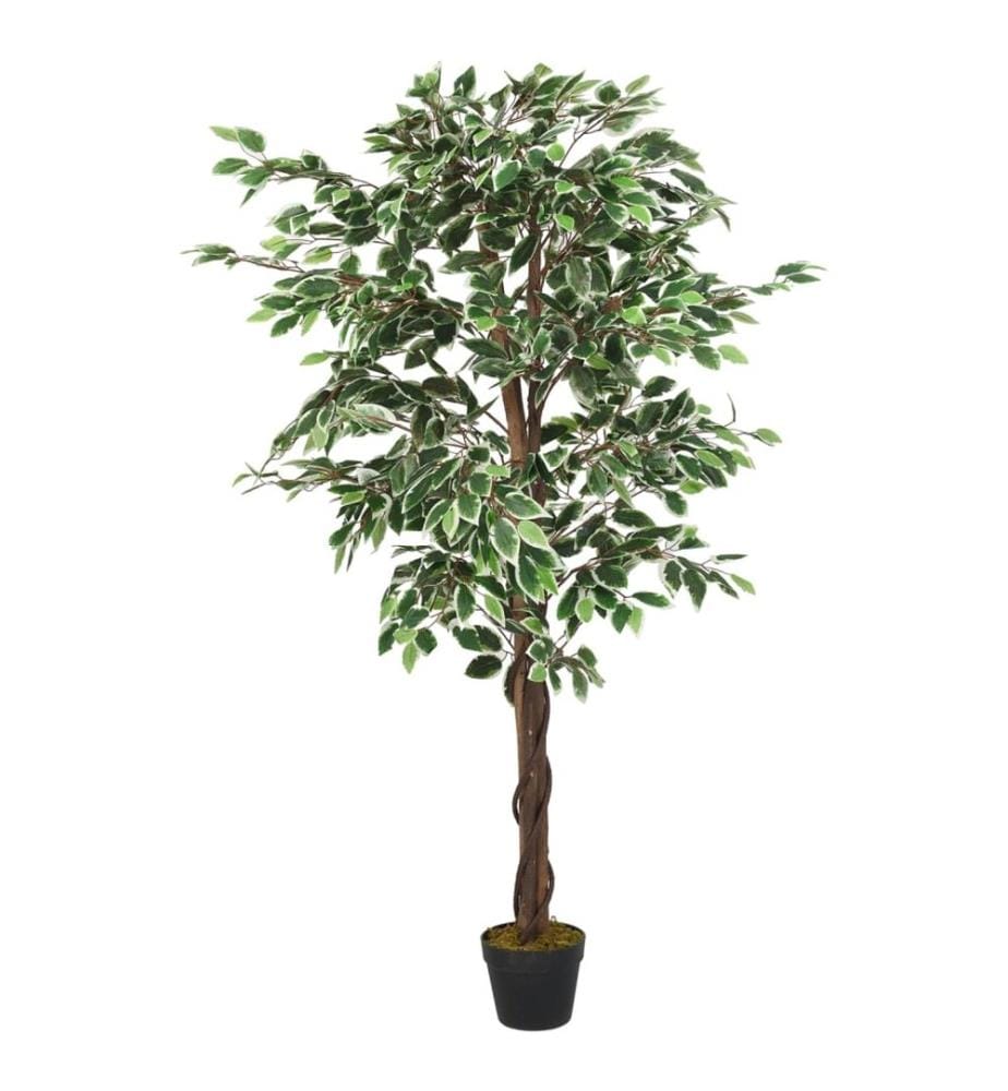 Ficus artificiel 756 feuilles 150 cm vert