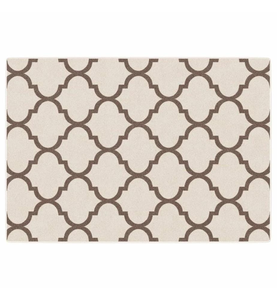 Tapis intérieur extérieur à poils courts 160x230cm antidérapant