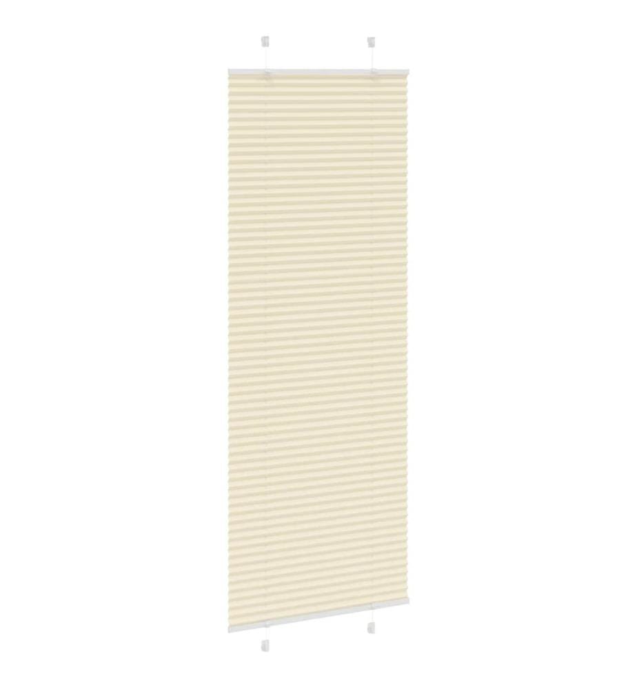 Plissee Creme 70x200 cm Stoffbreite 69,4 cm Polyester