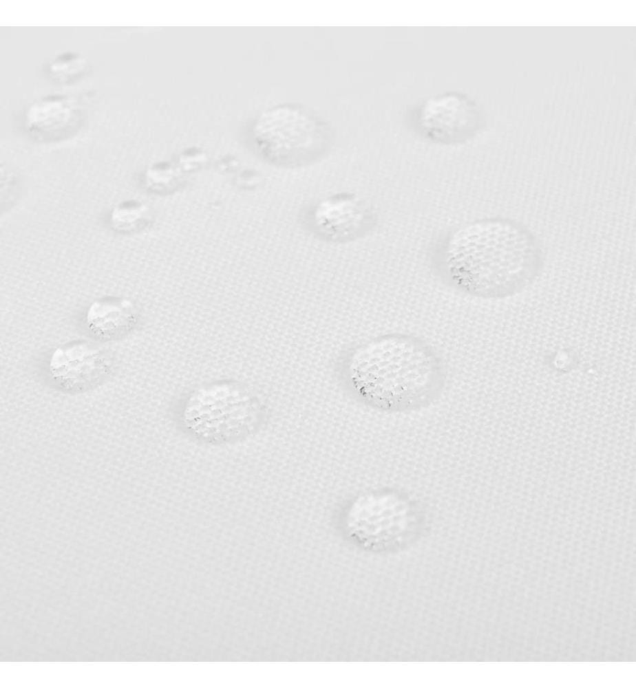 Nappes de table 5 pcs Blanc 130x130 cm