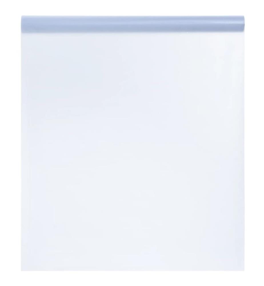 Fensterfolie Statisch Matt Grau 90x2000 cm PVC