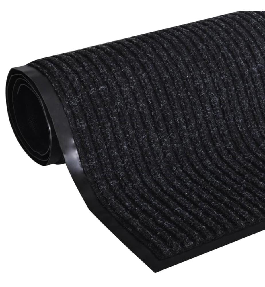 Türmatte Schwarz 90 x 150 cm PVC