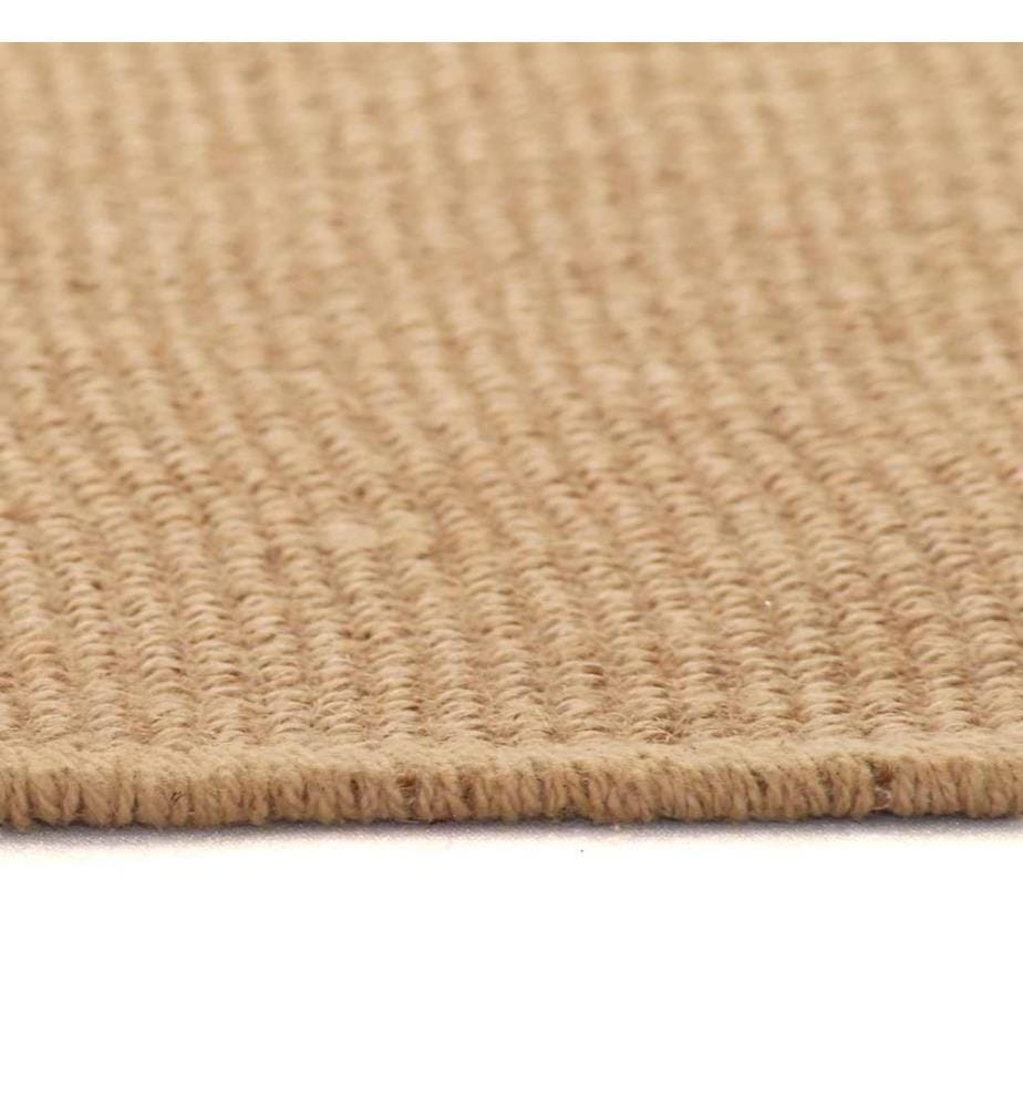 Tapis en jute avec support en latex 70x130 cm Naturel